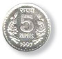 Five Rupee Coin