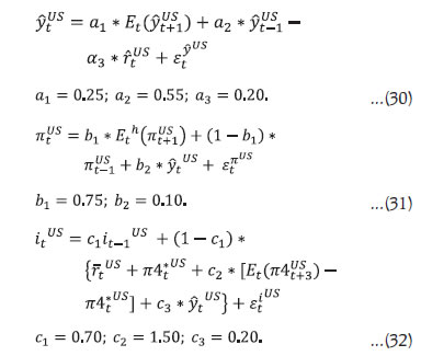 three behavioural equations