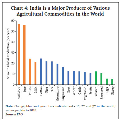major agricultural crops in india