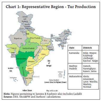 Chart 1: Representative Region - Tur Production