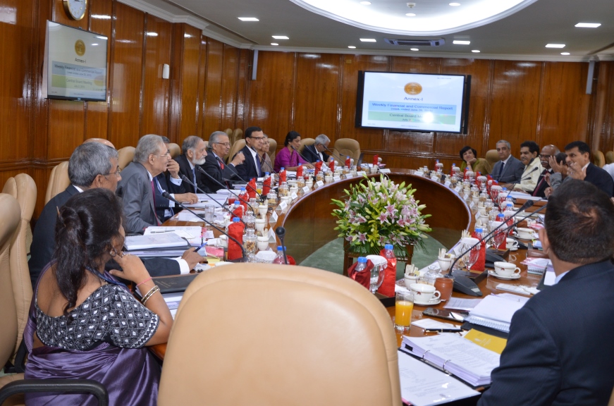 RBI Board met at Chennai today 