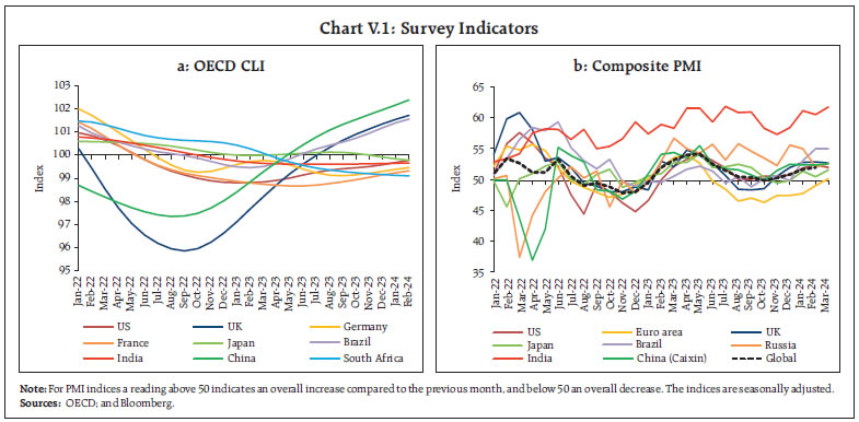 Chart V.1: Survey Indicators