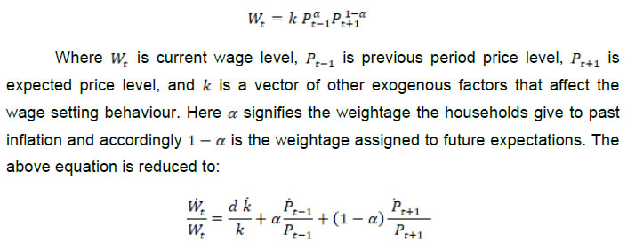 wage setting model